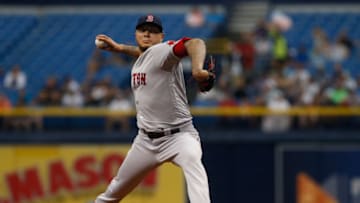 ST. PETERSBURG, FL - APRIL 1: Pitcher Hector Velazquez