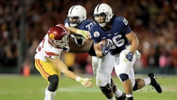 PASADENA, CA - JANUARY 02: Running back Saquon Barkley