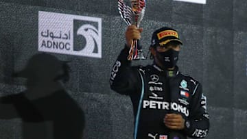Lewis Hamilton, Mercedes Formula 1 (Photo by BRYN LENNON/POOL/AFP via Getty Images)