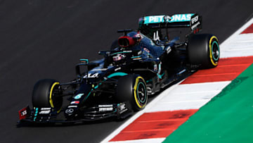 Lewis Hamilton, Mercedes, Formula 1 (Photo by Jorge Guerrero - Pool/Getty Images)