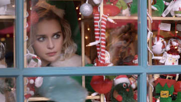 Emilia Clarke as Kate in "Last Christmas," directed by Paul Feig.