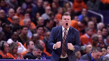 EVANSTON, ILLINOIS - FEBRUARY 27: Head coach Brad Underwood of the Illinois Fighting Illini reacts in the second half against the Northwestern Wildcats at Welsh-Ryan Arena on February 27, 2020 in Evanston, Illinois. (Photo by Quinn Harris/Getty Images)