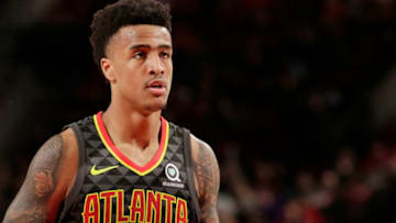 John Collins #20 of the Atlanta Hawks (Photo by Cameron Browne/NBAE via Getty Images)