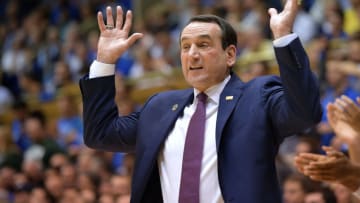 Duke basketball head coach Mike Krzyzewski (Photo by Lance King/Getty Images)