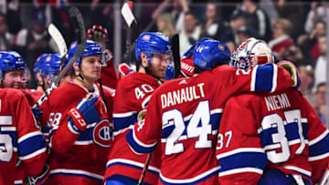 MONTREAL, QC - OCTOBER 13: The Montreal Canadiens. (Photo by Minas Panagiotakis/Getty Images)