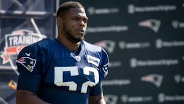 Ronnie Perkins #52 of the New England Patriots (Photo by Maddie Malhotra/Getty Images)