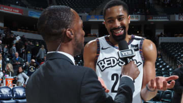 Spencer Dinwiddie of the Brooklyn Nets (Photo by Ron Hoskins/NBAE via Getty Images)