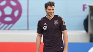 Bayern Munich midfielder Leon Goretzka has been critical of FIFA. (Photo by INA FASSBENDER/AFP via Getty Images)