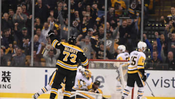 BOSTON, MA - MARCH 1: Charlie McAvoy