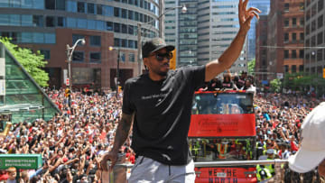 Toronto Raptors - Kawhi Leonard (Photo by Ron Turenne/NBAE via Getty Images)