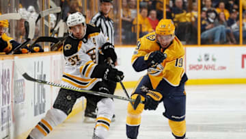 NASHVILLE, TN - DECEMBER 4: Patrice Bergeron