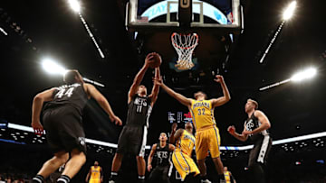 NEW YORK, NY - OCTOBER 28: Brook Lopez