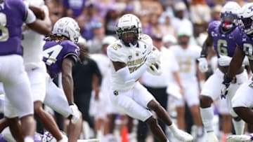 A certain two-way star Colorado football transfer is "better than some" NFL Hall of Famers on both sides of the ball says BuffsBeat's J'Mar Smith Mandatory Credit: Tim Heitman-USA TODAY Sports