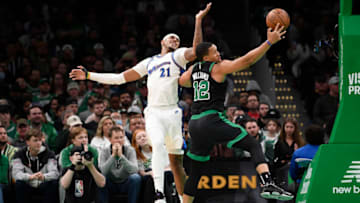 The Boston Celtics battle the Washington Wizards on November 27 in their third game of a six-game home-stand at the T.D. Garden Mandatory Credit: Bob DeChiara-USA TODAY Sports