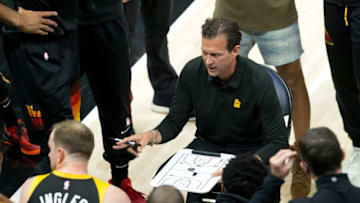 Utah Jazz head coach Quin Snyder (Russell Isabella-USA TODAY Sports)