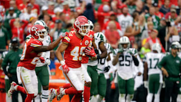 KANSAS CITY, MO - SEPTEMBER 25: Defensive back Daniel Sorensen