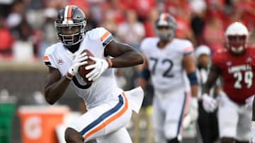Jelani Woods, Virginia (Mandatory Credit: Jamie Rhodes-USA TODAY Sports)