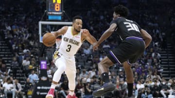 CJ McCollum, New Orleans Pelicans. (Photo by Thearon W. Henderson/Getty Images)