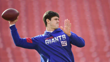 Duke football alum Daniel Jones (Photo by Patrick McDermott/Getty Images)
