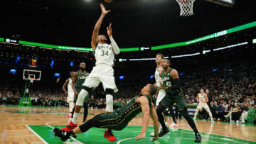 A former MVP from an Eastern Conference rival could be the reason the Boston Celtics retain their impending restricted free agent Mandatory Credit: Gregory Fisher-USA TODAY Sports
