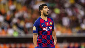 Luis Suarez, Barcelona. (Photo by Ricardo Nogueira/Eurasia Sport Images/Getty Images)