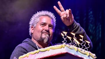 SAN FRANCISCO, CA - MAY 15: Celebrity Chef Guy Fieri attends at the 5th Annual Acoustic-4-A-Cure, a concert benefiting the Pediatric Cancer Program at UCSF Benioff Children's Hospital at The Fillmore on May 15, 2018 in San Francisco, California. (Photo by Steve Jennings/WireImage)