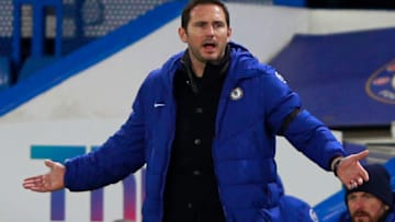 Chelsea's English head coach Frank Lampard (Photo by IAN WALTON/POOL/AFP via Getty Images)