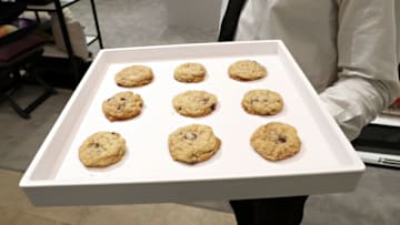 Peanut butter dog treats. (Photo by Cindy Ord/Getty Images for Barneys New York)