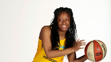 INDIANAPOLIS - MAY 8 : Kelsey Mitchell #0 of the Indiana Fever poses for a portrait during Indiana Fever Media Day at Bankers Life Fieldhouse on May 8, 2018 in Indianapolis, Indiana. NOTE TO USER: User expressly acknowledges and agrees that, by downloading and or using this Photograph, user is consenting to the terms and condition of the Getty Images License Agreement. Mandatory Copyright Notice: 2018 NBAE (Photo by Ron Hoskins/NBAE via Getty Images)