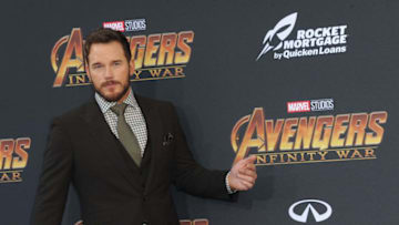 LOS ANGELES, CA - APRIL 23: Actor Chris Pratt arrives for the Premiere Of Disney And Marvel's 'Avengers: Infinity War' held on April 23, 2018 in Los Angeles, California. (Photo by Albert L. Ortega/Getty Images)