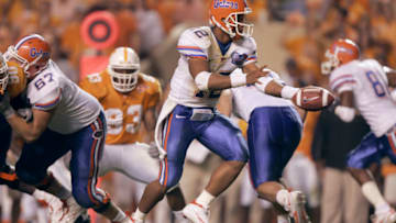 KNOXVILLE, TN - SEPTEMBER 16: Quarterback Chris Leak
