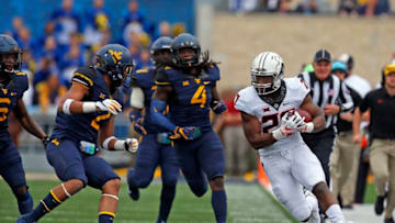 MORGANTOWN, WV - OCTOBER 28: J.D. King