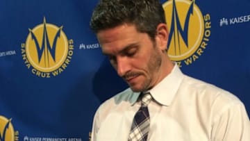Head coach Casey Hill, Santa Cruz Warriors, NBA D-League