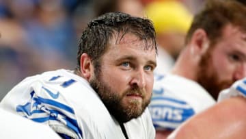 GLENDALE, ARIZONA - SEPTEMBER 08: Offensive lineman Rick Wagner #71 of the Detroit Lions during the second half of the NFL football game against the Arizona Cardinals at State Farm Stadium on September 08, 2019 in Glendale, Arizona. (Photo by Ralph Freso/Getty Images)