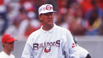 UGA football head coach Ray Goff. Mandatory Credit: Doug Pensinger/ALLSPORT