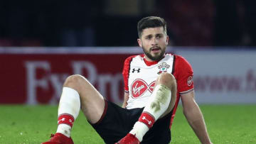 WATFORD, ENGLAND - JANUARY 13: Shane Long of Southampton look dejected after the Premier League match between Watford and Southampton at Vicarage Road on January 13, 2018 in Watford, England. (Photo by Christopher Lee/Getty Images)