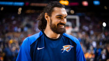 OKC Thunder center Steven Adams (Photo by Zach Beeker/NBAE via Getty Images)