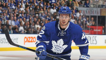 TORONTO,ON - APRIL 23: Tyler Bozak