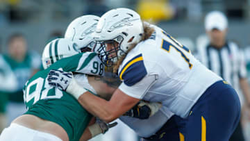 Kansas City Chiefs draft prospect Storm Norton.(Photo by Scott W. Grau/Icon Sportswire via Getty Images)