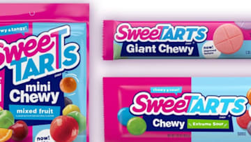 Chewy SweeTARTS get a vibrant flavor twist, photo provided y SweeTARTS