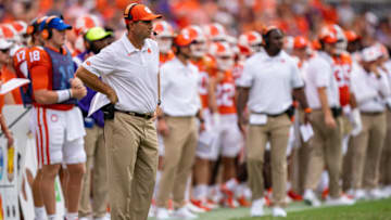 Dabo Swinney, Clemson Tigers. (Photo by Jacob Kupferman/Getty Images)