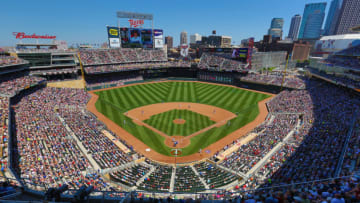 MINNEAPOLIS, MN - JUNE 9: General view of interleague play between the Minnesota Twins and the Chicago Cubs at Target Field on June 9, 2012 in Minneapolis, Minnesota. The Minnesota Twins defeated the Chicago Cubs 11-3. (Photo by Adam Bettcher/Getty Images)
