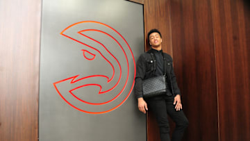 John Collins #20 of the Atlanta Hawks (Photo by Scott Cunningham/NBAE via Getty Images)
