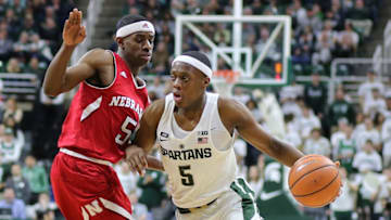 EAST LANSING, MI - DECEMBER 3: Cassius Winston