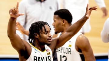Baylor Bears, Davion Mitchell (45) and Jared Butler. (Photo by Albert Cesare/IndyStar via USA TODAY Sports)