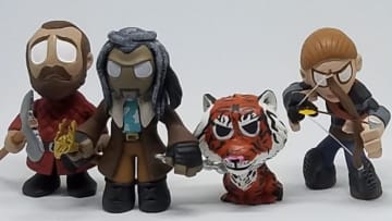Jerry, Ezekiel, Shiva & Dianne figures created by Anissa - Photograph by Anissa Camp