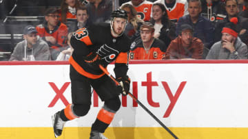 Kevin Hayes, Philadelphia Flyers. (Photo by Mitchell Leff/Getty Images)