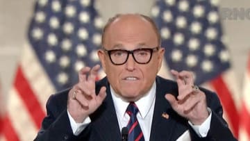 Former New York City Mayor Rudy Giuliani (Credit: Republican National Convention via USA TODAY NETWORK)