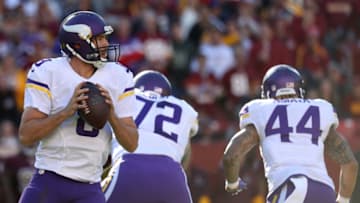 LANDOVER, MD - NOVEMBER 13: Quarterback Sam Bradford