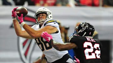 ATLANTA, GA - OCTOBER 23: Hunter Henry (Photo by Scott Cunningham/Getty Images)